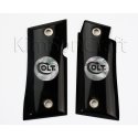 Colt Mustang Pocketlite .380 From genuine black water buffalo horn - Inlay "Colt Logo" from genuine mother of pearl
