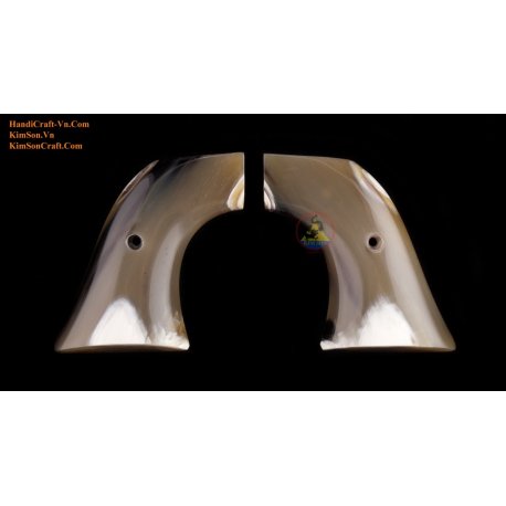 Revólver Ruger tenazes - chifre de búfalo em mármore